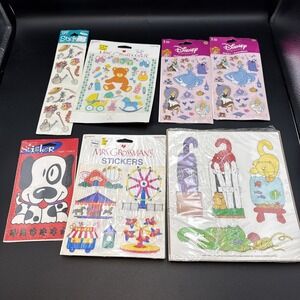Lot Of Sticker Sheets Sandylion Frances Meyer Grossman Cinderella Gardening Baby